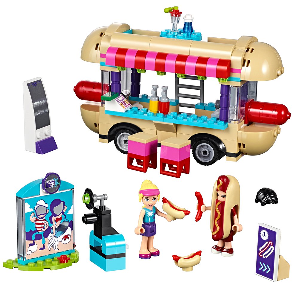 LEGO Friends 41129 Amusement Park Hot Dog Van Building Kit (243 Piece) by LEGO