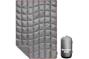marshmallow dream Camping Blanket, Packable Puffy Blanket Down Alternative Blanket Lightweight Windproof Water Resistant for Outdoors,Hiking, Backpacking,Beach,Car,Picnic,Stadium 52x75in