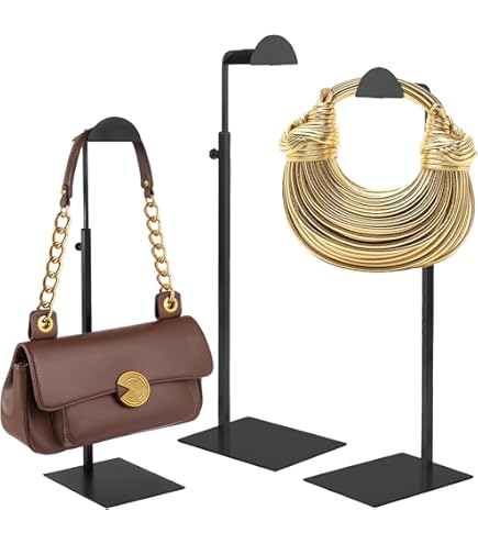 Alibaba Acrylic Chain Bag Custom Clear Acrylic Display Stand