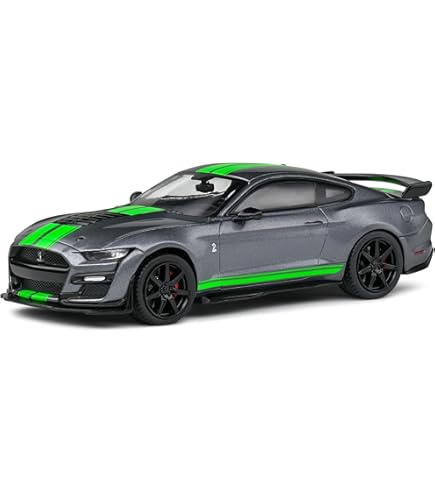 1/18 シェルビー SHELBY GT-500KR 1968 Shelby G.T. 500KR Convertible Black with White Top | Acme
