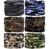 VANCROWN Neck Gaiter Headband Headwear Head Wrap Face Mask Magic Scarf Bandana for Men and Women