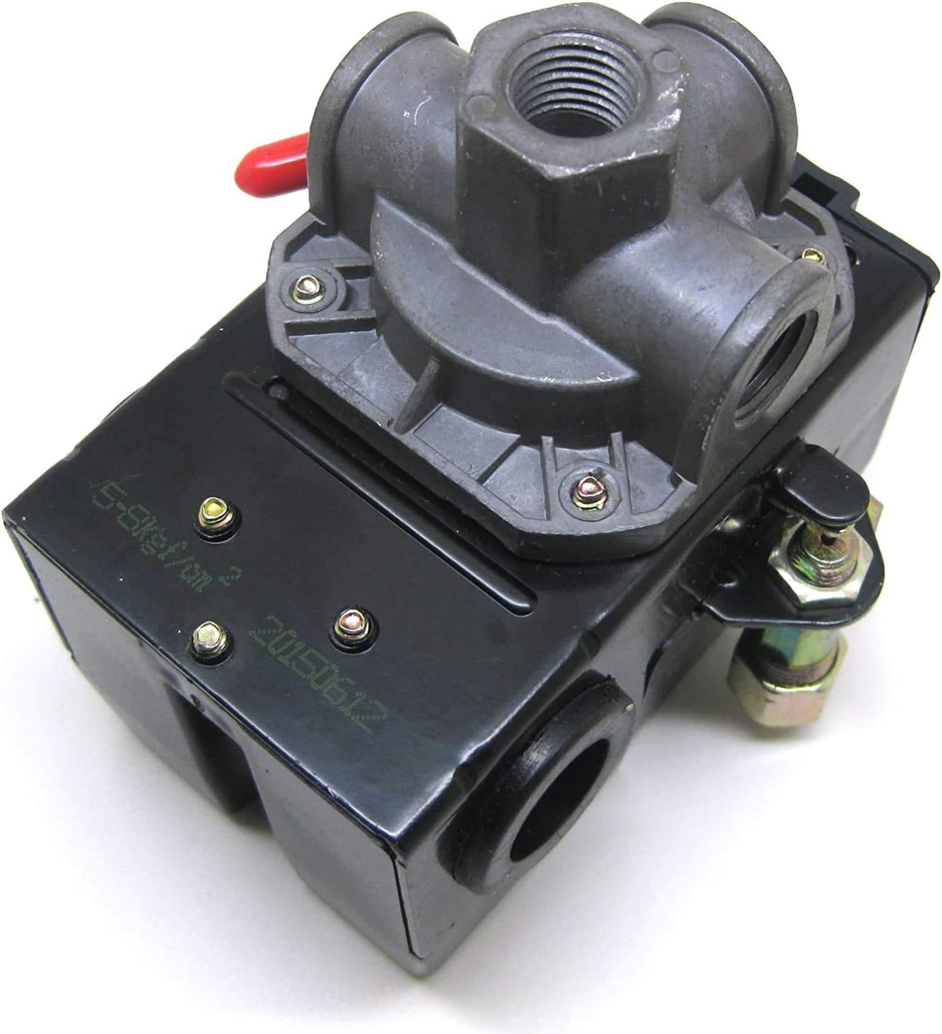Lefoo Quality Air Compressor Pressure Switch Control 95-125 PSI 4 Port w/Unloader LF10-4H-1-NPT1/4-95-125: Home Improvement