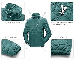 33,000ft Men's Lightweight Packable Insulated