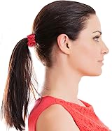 Maridergo 12Pcs Silk Satin Hair Scrunchies Ties Ponytail Holder Solid Color view 7