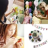 Luyi-Life 65 Pcs Flat Paint Brushes Set with Pallet Trays Nylon Hair Kids view 6