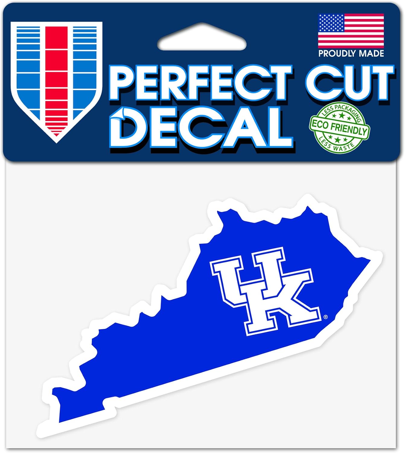 Kentucky Wildcats 4"x5" Perfect Cut State Decal
