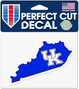 Kentucky Wildcats 4"x5" Perfect Cut State Decal