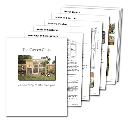 The Garden Coop Walk In Chicken Coop Construction Plans On Usb Flash