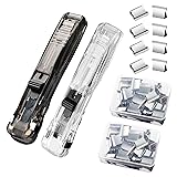 DSBGKJI 2 Pcs Handheld Reusable Creative Stapler