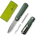CIVIVI Sendy 3 In 1 Multitool Pocket Knife With Tweezers and Toothpick, Ben Petersen designed Folding Knife for EDC Camping Daily Use, Perfect Gifts for Men Women C21004A-1