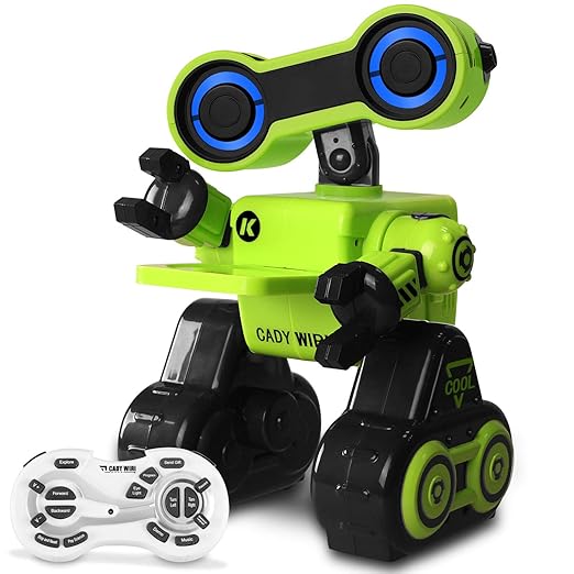 Ferngesteuertes Roboter Spielzeug für Kinder, Hbuds Intelligente Programmierung RC / Touch Sensor STEM Roboter mit LED-Licht,