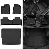Naibeve Floor Mats for Nissan Murano 2025-All Weather for Nissan Murano Floor Mats Liners 2 Row & Cargo Mats Liner (Floor Liner+Trunk Mat)