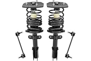 AEAGLE Rear Strut Assembly & Sway Bar Links for 2000-2013 Chevy Impala, 2005-2009 Buick LaCrosse Allure, 00-07 Monte Carlo, 04-08 Pontiac Grand Prix, Shock Absorbers Replace 271662L 271662R 4PCS