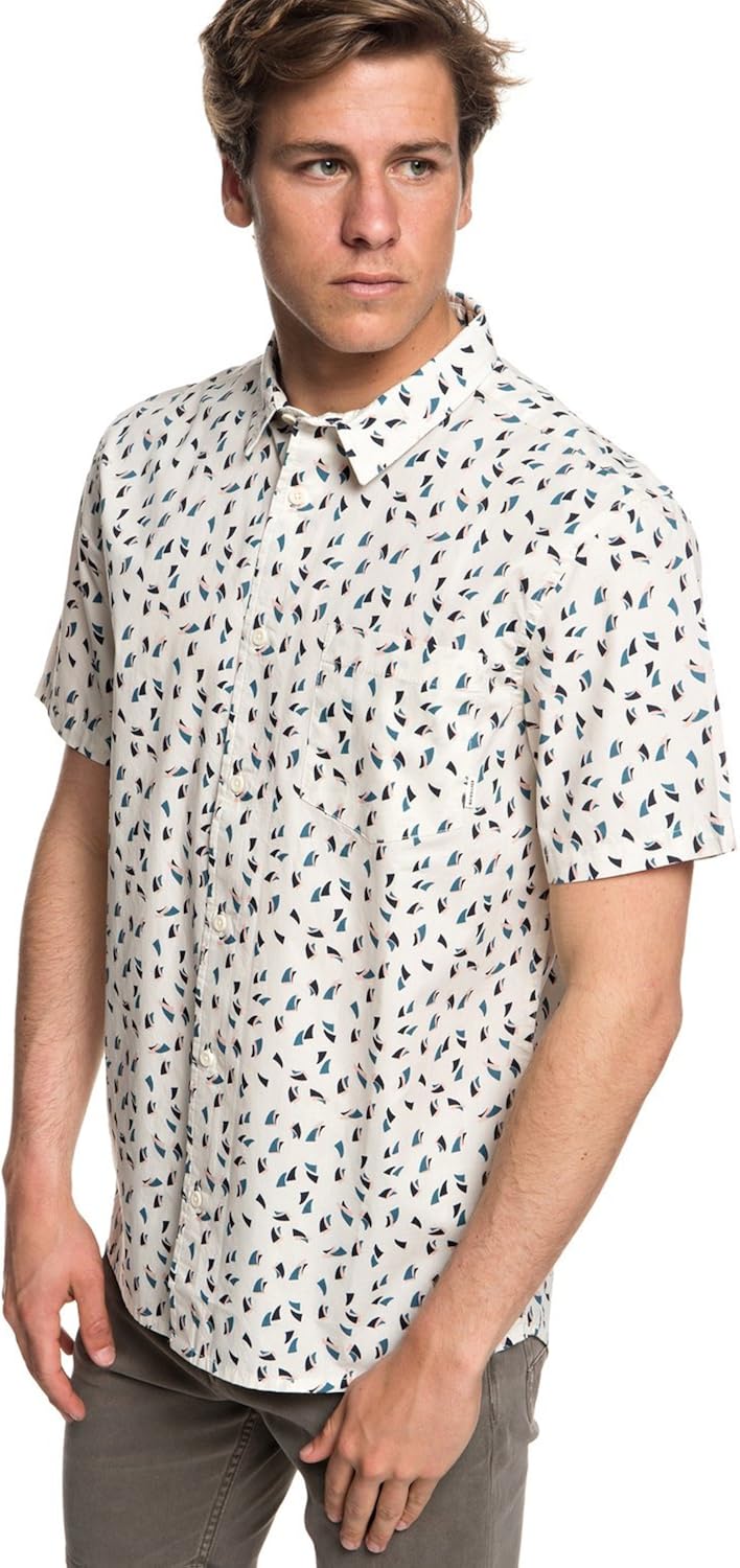 Quiksilver Mens Akan Waters Button Down Shirt