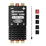 SEQURE 200A Brushless ESC 5S-12S Electric Speed
