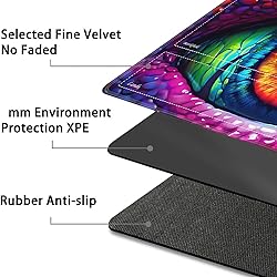 JVGFYNKL for TCG Playmat, Playmat with Zones, 24x14