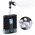SEAOURA K1 Fluid Bed Filter, Multiple Function Silent Biochemical Sponge Filter，3-in-1 Submersible Internal Fish Tank Filter with Water Pump for 10 to 30 Gallons Aquarium