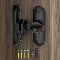 Barn Door Lock – Small 90/180 Degree Flip Sliding