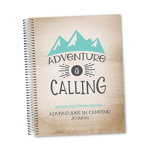 Adventures in Camping Journal and Mileage Log Book RV