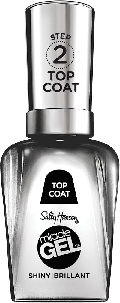 Sally Hansen Miracle Gel Shiny Top Coat 14.7ml No LED Required