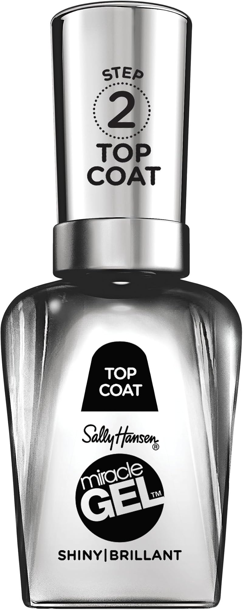 Sally Hansen Miracle Gel Shiny Top Coat 14.7ml No LED Required
