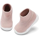 Engtoy Baby Shoes & Socks - Non-Slip Breathable Slippers with Soft Rubber Sole - Baby Boys & Girls Slip On Sneakers
