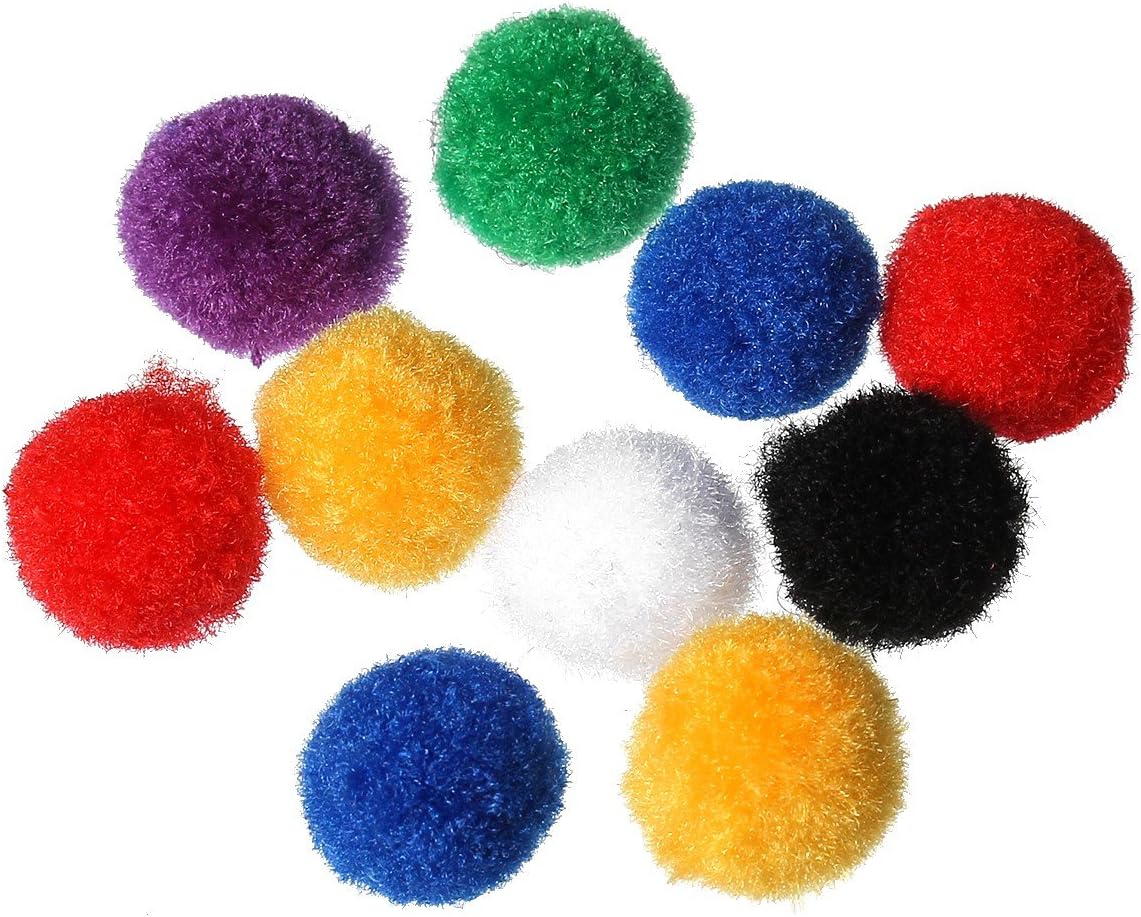 Pom Pons/10 Pieces/Diameter 15 mm