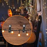 Jeffdad 20 Pcs Screw in Hooks for Outdoor String Lights Q-Hanger Light Clips view 2