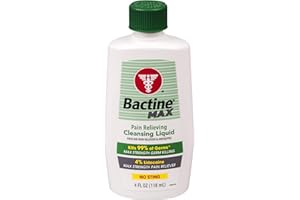 Bactine MAX 4 oz. Pain Relieving Cleansing Liquid