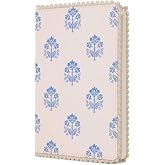 WORLD TRAVELER Eccolo 6x8 A5 Lined Journal - 256 Page Lay Flat Notebook | Hardbound Botanical Cover with Ribbon Bookmark, Smooth Ruled Sheets for Work, School, Diaries and Daily Writing