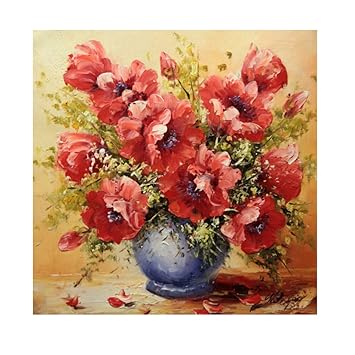 Tomtopp Flower Vase 5d Diamond Diy Painting Kit Home Decor Craft