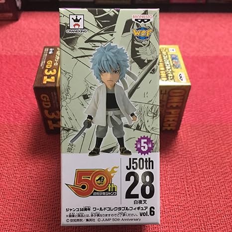 Amazon ジャンプ50周年 ワールドコレクタブルフィギュアvol 6 白夜叉 坂田銀時 銀魂 フィギュア ドール 通販