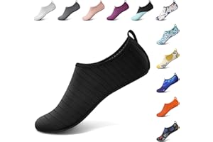 SAYOLA Barefoot Water Shoes for Women Men Breathable Sand Shoes and Quick-Dry Aqua Socks for Swim, Beach, Pool, Kayak, Yoga Sport Accessories, Camping Essentials Must-Haves for Adults Youth Sizes