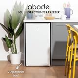 Abode Under Counter Freezer 60L 48cm Wide White 3 Drawers A85UCFZ482E1W view 5