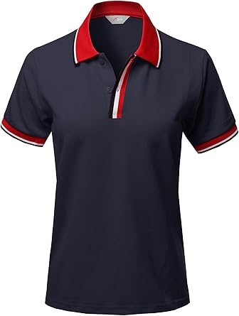 dri fit collar shirts womens