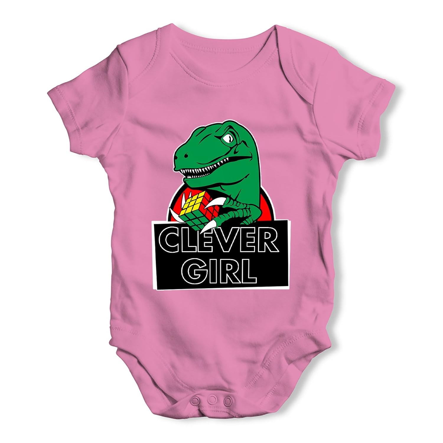 baby girl dinosaur baby grow