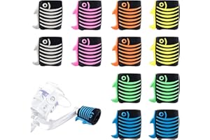 MOUHIKE Fishing Reel Replacement Handle with Knob Covers, Spinning Casting Baitcaster Reel Grip Parts Universal Rocker Arm Non-Slip Rubber Sleeve