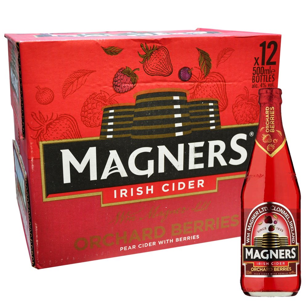 Magners Irish Cider Orchard Berries 12x500ml 4Vol Amazon.de Bier