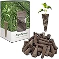 inbloom Grow Sponges, 50 Pcs Replacement Root Planting Pods, Special Design for Hydroponics System, Indoor Garden Supplies, Cotton, Sponge Only