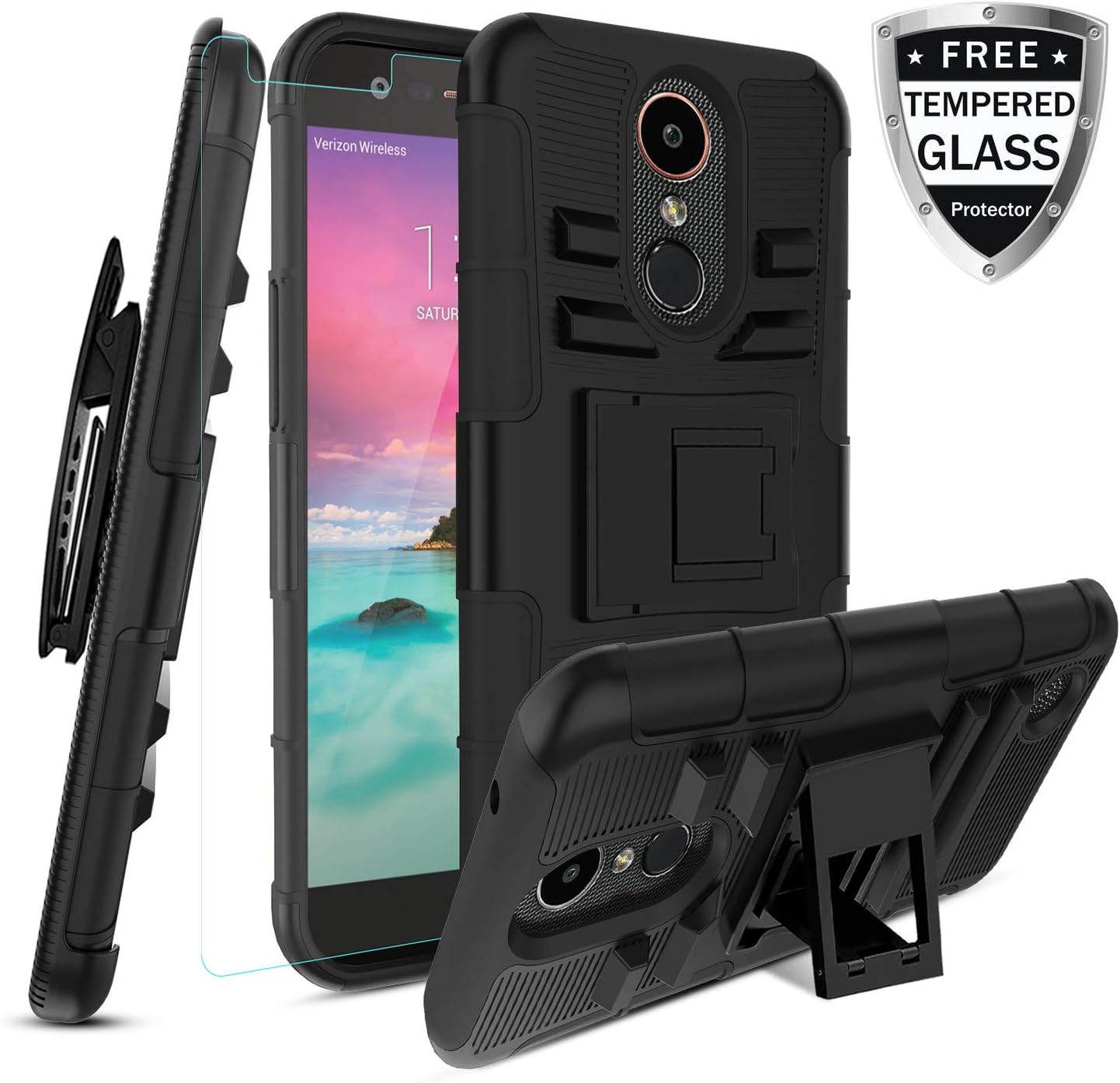 Best Lg K20 Screen Protector Tempered Glass