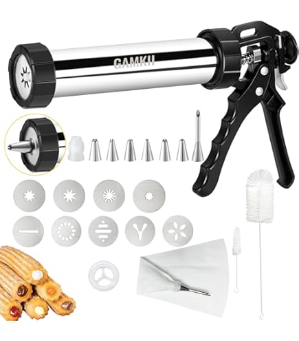 Pistolet Presse-biscuits Pampered Chef 1525 - Avec 16 Disques - Boîte Ouverte Jamais Servi