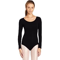 Amazon.com: Capezio Women's Cotton Classic Long Sleeve Leotard,Black,Small  : Clothing, Shoes u0026 Jewelry
