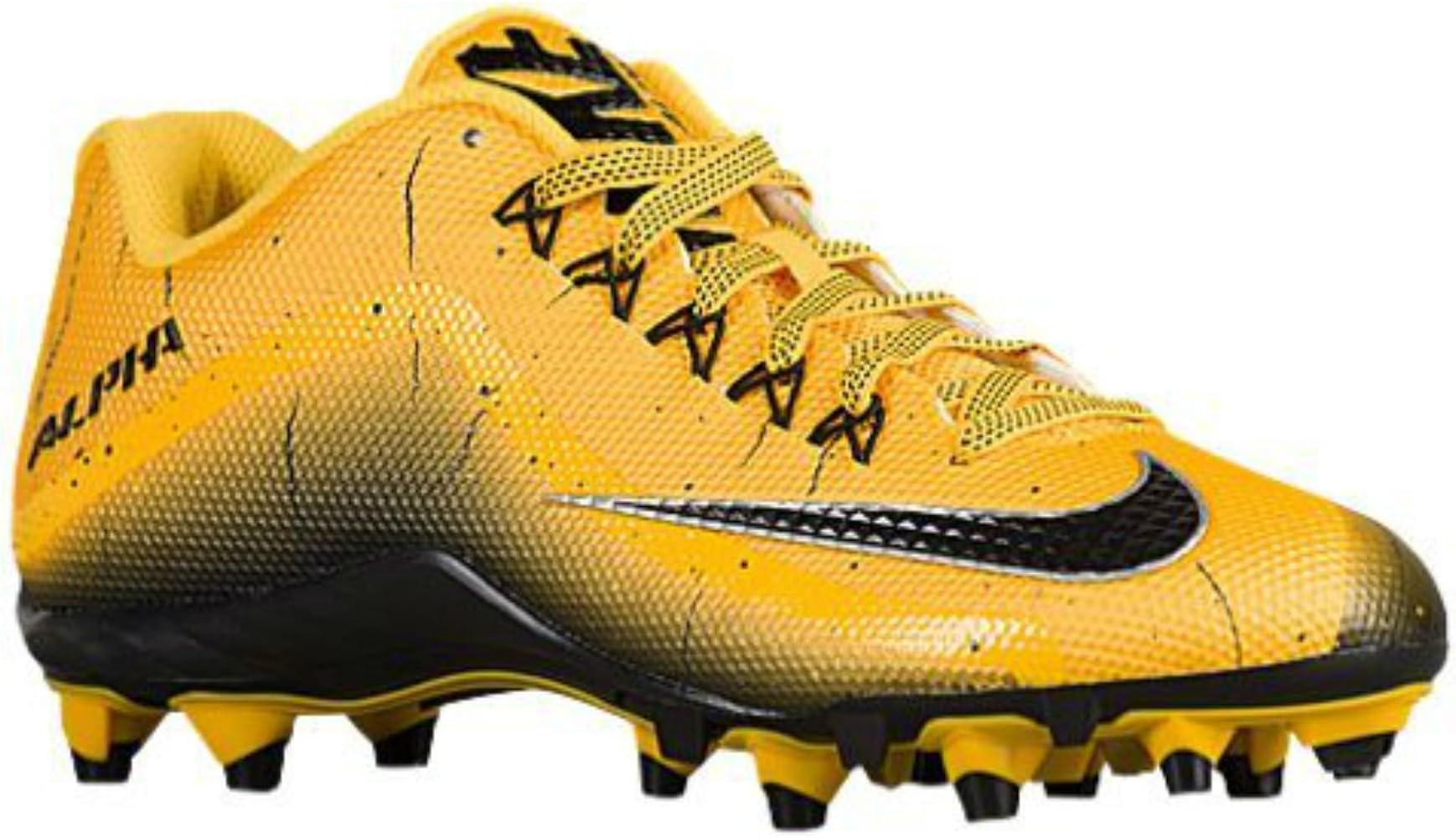 tacos nike amarillos con negro