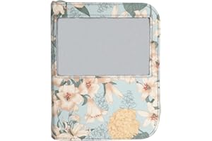 QZLKNIT Crochet Hook Case Only, Crochet Needle Case Organizer, Crochet Hook Storage Case Empty, Crochet Hook Organizer Case Large for Knitting Needles and Other Accessories (Bag Only) (Blue-C2)