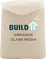 Laeto 25kg Recycled Glass Blasting Media Fine 0.2-0.5mm | Surface Prep Sand view 9