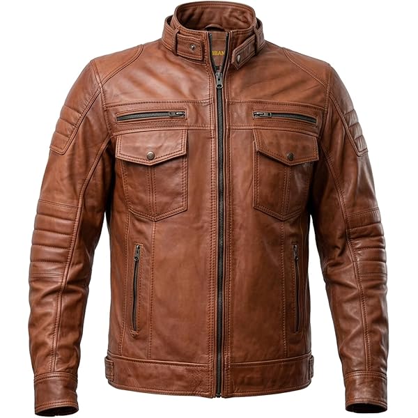 King Leathers Men's Genuine Lambskin Real Leather Shirt Stylish