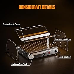 ROVSUN Food Warmer Pizza Warmer Countertop, Food
