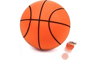 Silent Basketball Size 7, 2025 Upgrade Foam Quiet Basketball for Indoor Training, No Noise Silent Ball for Various Indoor Act