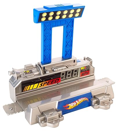 hot wheels track builder digital speedometer