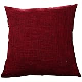 Nunubee lino shabby Chic Copricuscini e Federe Cuscini ...